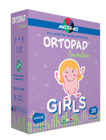 CEROTTO OCULARE PER ORTOTTICA ORTOPAD GIRLS JUNIOR 5X6,7 20 PEZZI - FARMAPRIME