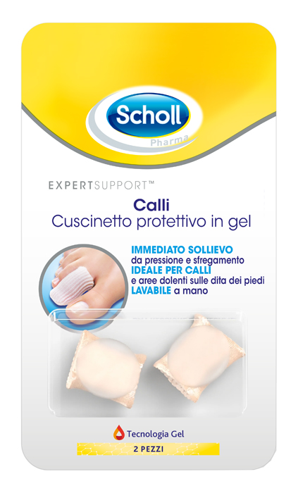 CUSCINETTI PROTETTIVI PER PIEDI CALLI SCHOLL GELACTIV 2 PEZZI - FARMAPRIME
