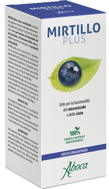 MIRTILLO PLUS SUCCO CONCENTRATO 100 ML - FARMAPRIME