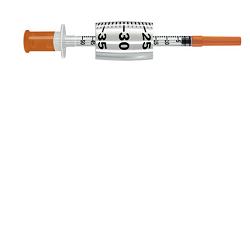 SIRINGA PER INSULINA PIC INSUMED 0,5 ML 100 UI AGO GAUGE 31 LUNGHEZZA 8 MM SENZA SPAZIO MORTO 3 SACCHETTI DA 10 PEZZI - FARMAPRIME