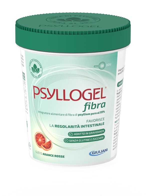 PSYLLOGEL FIBRA ARANCE ROSSE VASO 170 G - FARMAPRIME