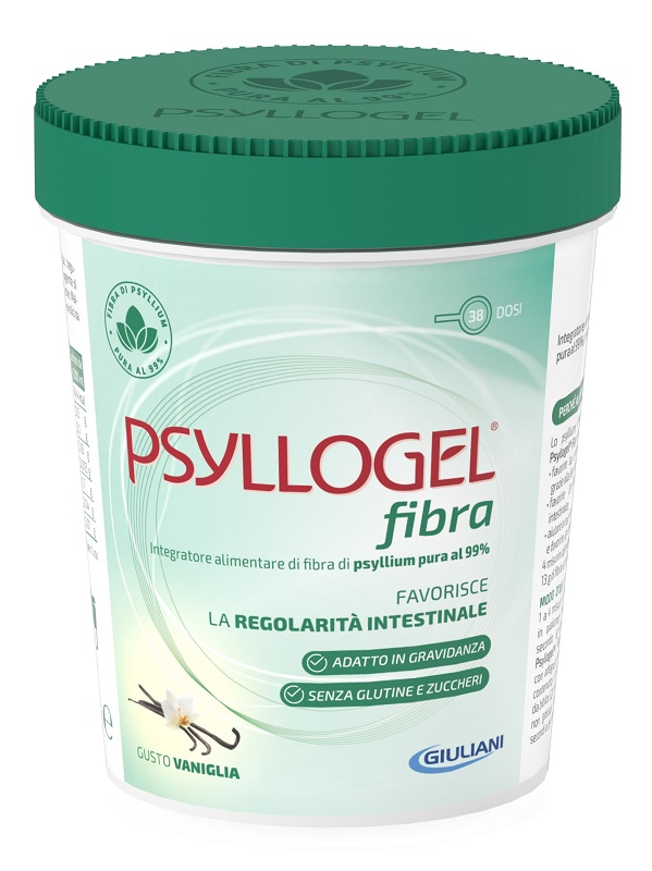 PSYLLOGEL FIBRA VANIGLIA VASO 170 G - FARMAPRIME