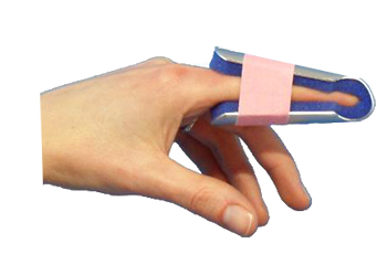 STECCA PER FRATTURA DITA A CAMPANA FARMASPLINT MISURA PICCOLA PREFORMATA IN ALLUMINIO MODELLABILE CON IMBOTTITURA IN SPUGNA POLIURETANICA ANTIALLERGICA RADIOTRASPARENTE 7 CM - FARMAPRIME