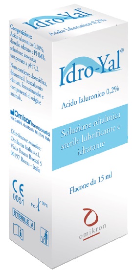 IDRO-YAL SOLUZIONE OFTALMICA LUBRIFICANTE IDRATANTE ACITO IALURONICO 0,2% 15 ML - FARMAPRIME