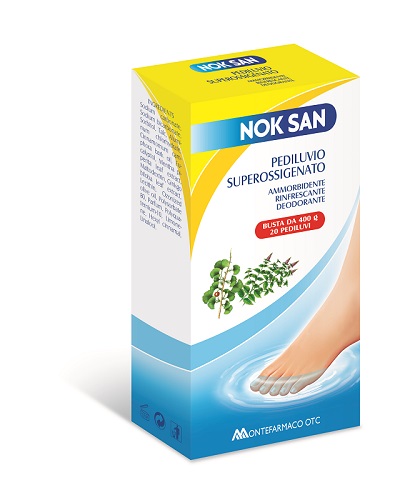 NOK SAN PEDILUVIO SUPEROSSIGENATO 400 G - FARMAPRIME