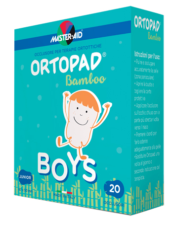 CEROTTO OCULARE PER ORTOTTICA ORTOPAD BOYS M 5,4X7,6 20 PEZZI - FARMAPRIME