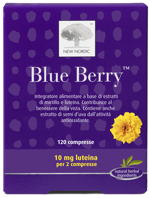 BLUE BERRY 120 COMPRESSE - FARMAPRIME