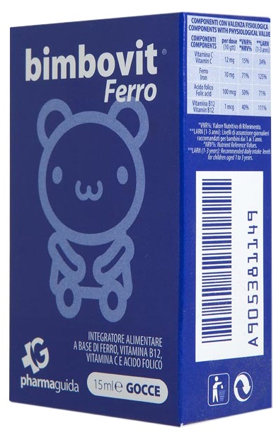 BIMBOVIT FERRO GOCCE 15 ML - FARMAPRIME