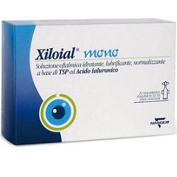 SOLUZIONE OFTALMICA IDRATANTE LUBRIFICANTE XILOIAL 20 MONODOSE DA 0,5ML - FARMAPRIME