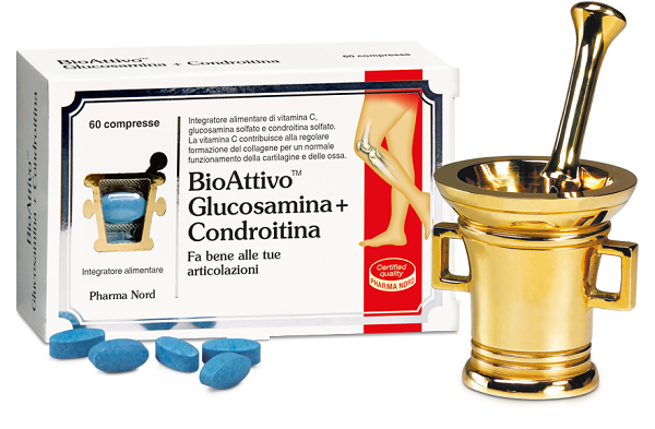 BIOATTIVO GLUCOSAMINA + CONDROITINA 60 COMPRESSE - FARMAPRIME