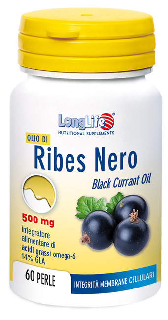 LONGLIFE OLIO RIBES NERO 60 PERLE DI GELATINA - FARMAPRIME