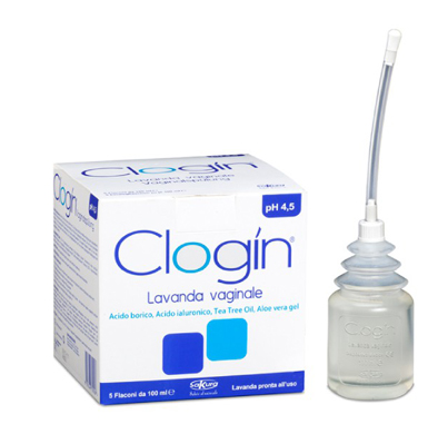 CLOGIN LAVANDA VAGINALE 5 FLACONI DA 100 ML + 5 CANNULE VAGINALI MONOUSO - FARMAPRIME