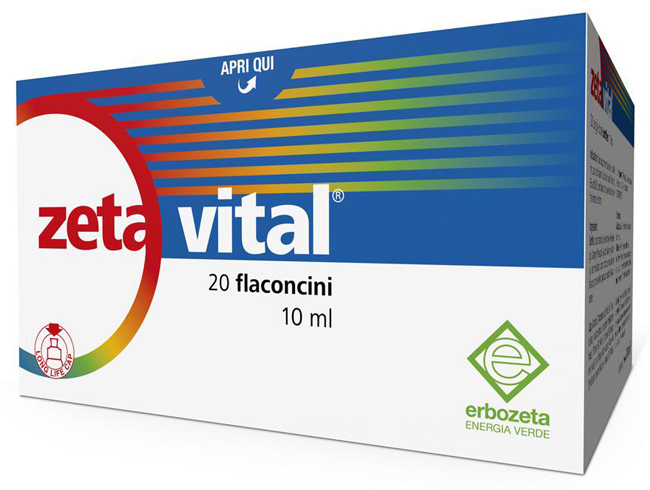 ZETA VITAL 20 FLACONCINI 10 ML - FARMAPRIME