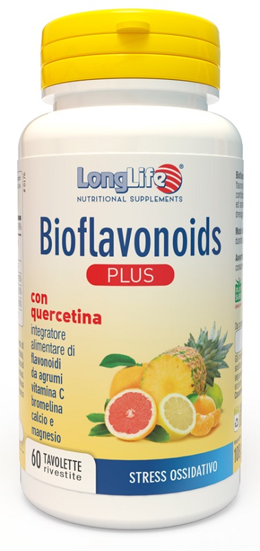 LONGLIFE BIOFLAVONOIDS PLUS 60 TAVOLETTE RIVESTITE - FARMAPRIME