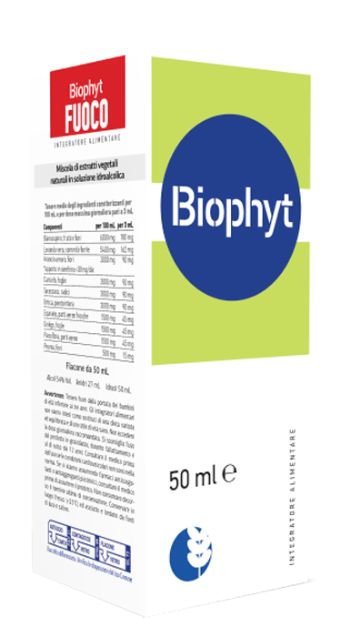 BIOPHYT FUOCO 50 ML SOLUZIONE IDROALCOLICA - FARMAPRIME