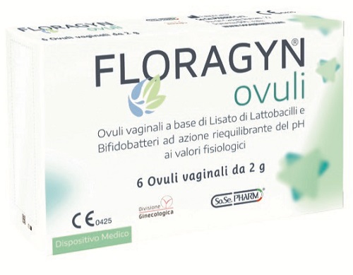 OVULI VAGINALI A BASE DI LATTOBACILLI LISATI FLORAGYN OVULI 2 G 6 PEZZI - FARMAPRIME