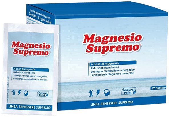 MAGNESIO SUPREMO 32 BUSTINE - FARMAPRIME