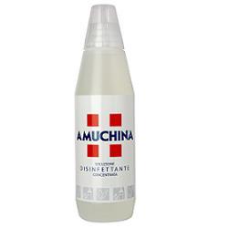 DISINFETTANTE IGIENIZZANTE A BASE DI IPOCLORITO DI SODIO ANTIMICROBICO AD AMPIO SPETTRO D'AZIONE AMUCHINA LIQUIDA 100% 1000 ML - FARMAPRIME