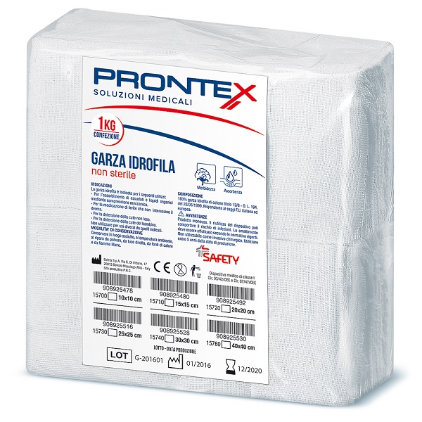 PRONTEX GARZA 20X20CM 1KG - FARMAPRIME