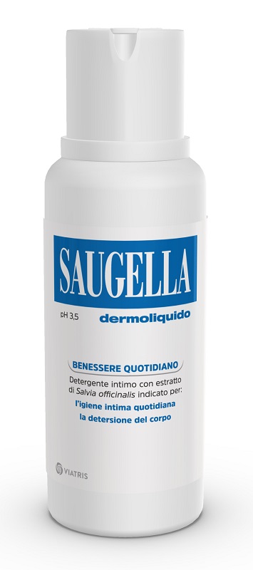 SAUGELLA DERMOLIQUIDO PH 3,5 DETERGENTE INTIMO BENESSERE QUOTIDIANO 250 ML - FARMAPRIME