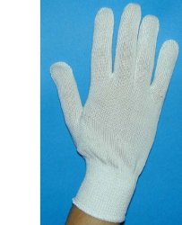 GUANTO IN COTONE BIANCO 8,5 - FARMAPRIME