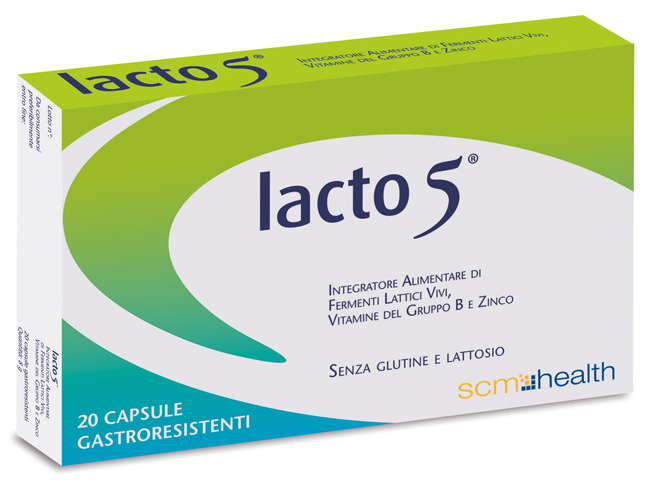LACTO 5 20 CAPSULE - FARMAPRIME