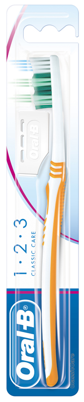 ORALB 123 CLASSIC CARE SPAZZOLINO MANUALE - FARMAPRIME