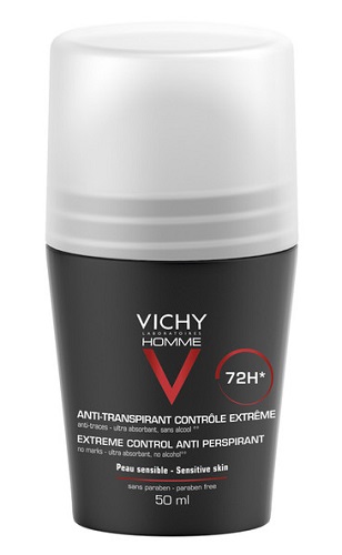 VICHY HOMME DEO ROLL-ON ANTI-TRASPIRANTE 50 ML - FARMAPRIME