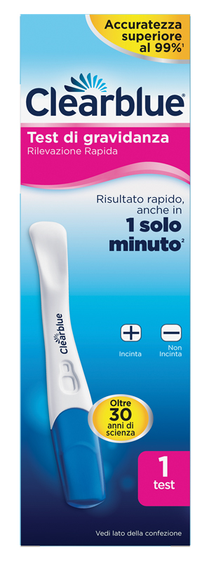 TEST DI GRAVIDANZA CLEARBLUE PREGN VISUAL STICK CB6 1Ct - FARMAPRIME