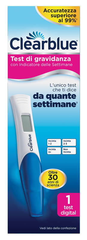 TEST DI GRAVIDANZA CLEARBLUE CONCEPTION INDICATOR 1CT IT  - FARMAPRIME