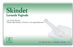 SKINDET LAVANDA VAGINALE 4 FLACONI 140 ML + 4 CANNULE MONOUSO IN BLISTER - FARMAPRIME