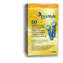 LANCETTE PUNGIDITO FREESTYLE GAUGE 28 50 PEZZI - FARMAPRIME