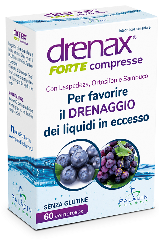 DRENAX FORTE MIRTILLO 60 COMPRESSE - FARMAPRIME