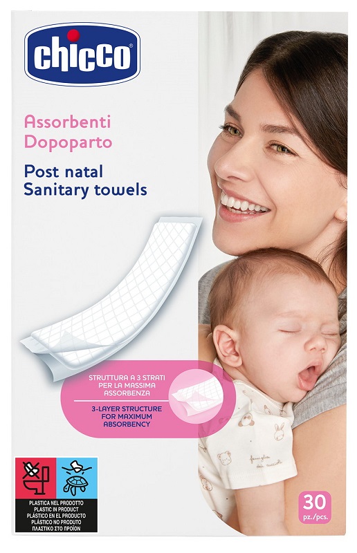 CHICCO ASSORBENTI PROTECTION POSTPARTO 30 PEZZI - FARMAPRIME