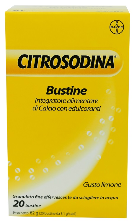 CITROSODINA 20 BUSTINE GRANULATO EFFERVESCENTE - FARMAPRIME