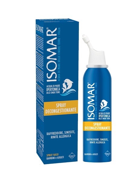 ISOMAR NASO CHIUSO SOLUZIONE ACQUA DI MARE IPERTONICA PER DECONGESTIONE NASO CHIUSO 50 ML - FARMAPRIME
