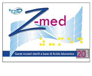 GARZA OCULARE Z MED MEDICATA CON ACIDO IALURONICO STERILE 20 BUSTE - FARMAPRIME