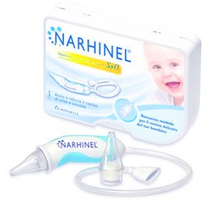 ASPIRATORE NASALE NARHINEL SOFT 1 PEZZO + 2 RICAMBI - FARMAPRIME