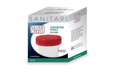SILVER CROSS CONTENITORE URINA 120ML - FARMAPRIME