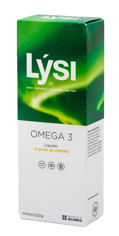 LYSI OMEGA3 LIQUIDO LIMONE 240 ML - FARMAPRIME