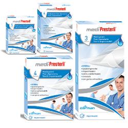 MEDICAZIONE POST OPERATORIA MEDIPRESTERIL IMPERMEABILE 10X25CM 3 PEZZI - FARMAPRIME