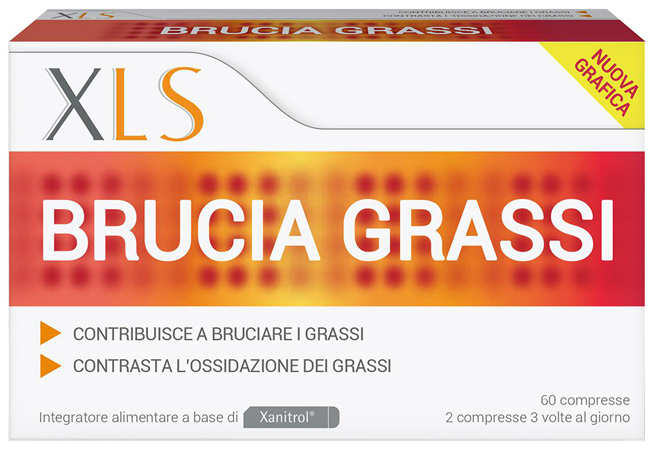 XLS BRUCIA GRASSI 60 COMPRESSE - FARMAPRIME
