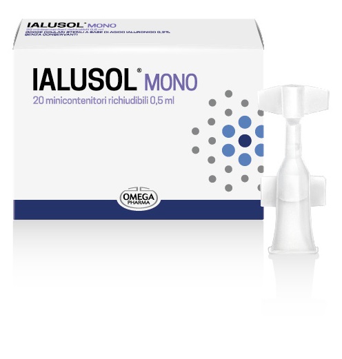 IALUSOL MONO GOCCE OCULARI 20 FLACONCINI 0,5 ML - FARMAPRIME