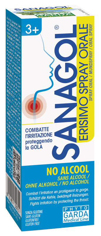 SANAGOL SPRAY ERISIMO SENZA ALCOOL 20 ML - FARMAPRIME