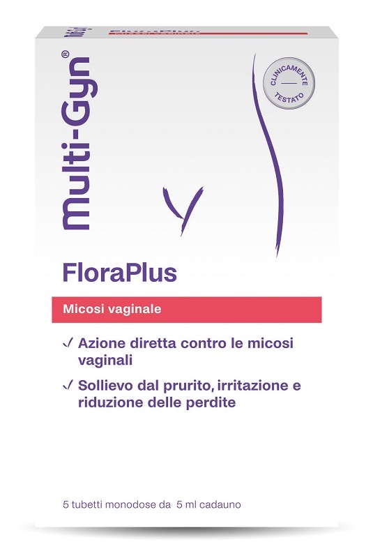 FLORAPLUS MULTI-GYN CANDIDOSI VAGINALE 5 TUBETTI X 5 ML - FARMAPRIME