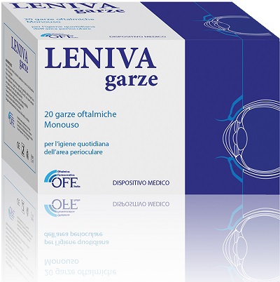 LENIVA GARZE OFTALMICHE 20 PEZZI - FARMAPRIME