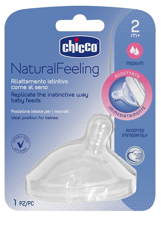 CHICCO TETTARELLA STEPUP NEW 2M+ FLUSSO MEDIO - FARMAPRIME