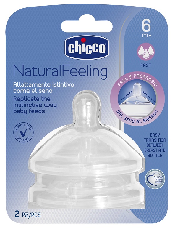 CHICCO TETTARELLA STEPUP NEW 6M+ FLUSSO VELOCE - FARMAPRIME