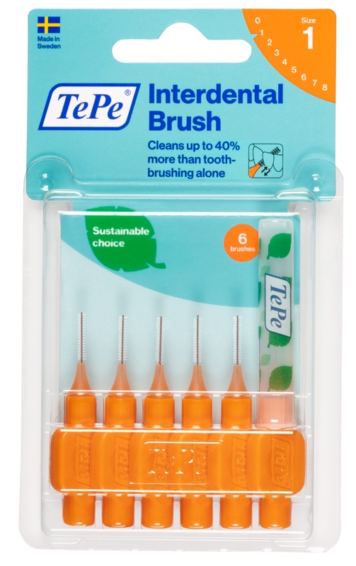 TEPE SCOVOLINO ARANCIONE 0,45 MM 6 PEZZI - FARMAPRIME