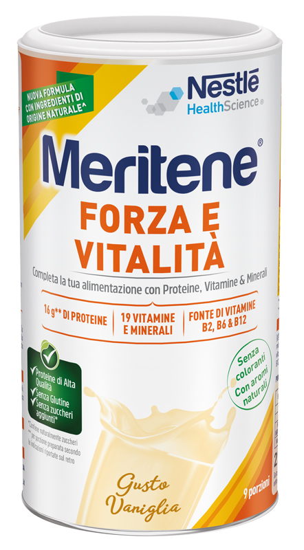 MERITENE FORZA E VITALITA' VANIGLIA 270 G - FARMAPRIME
